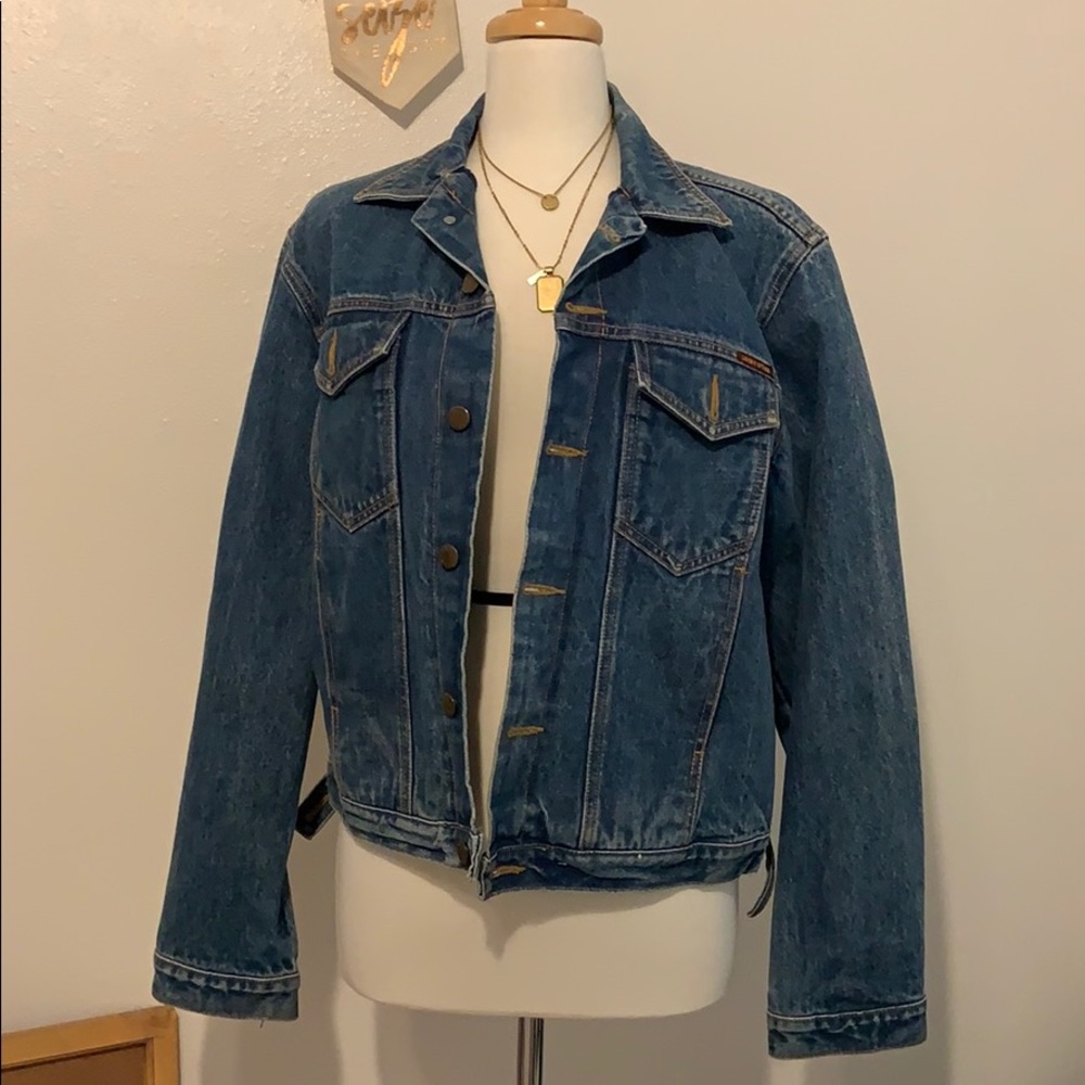 Vintage denim jacket, size M